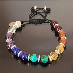 Ochrana Pulsera Ajustable de los 7 Chakras - Ochrana México