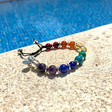 Cargar imagen en el visor de la galería, Ochrana Pulsera Ajustable de los 7 Chakras - Ochrana México
